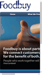 Mobile Screenshot of foodbuy.com